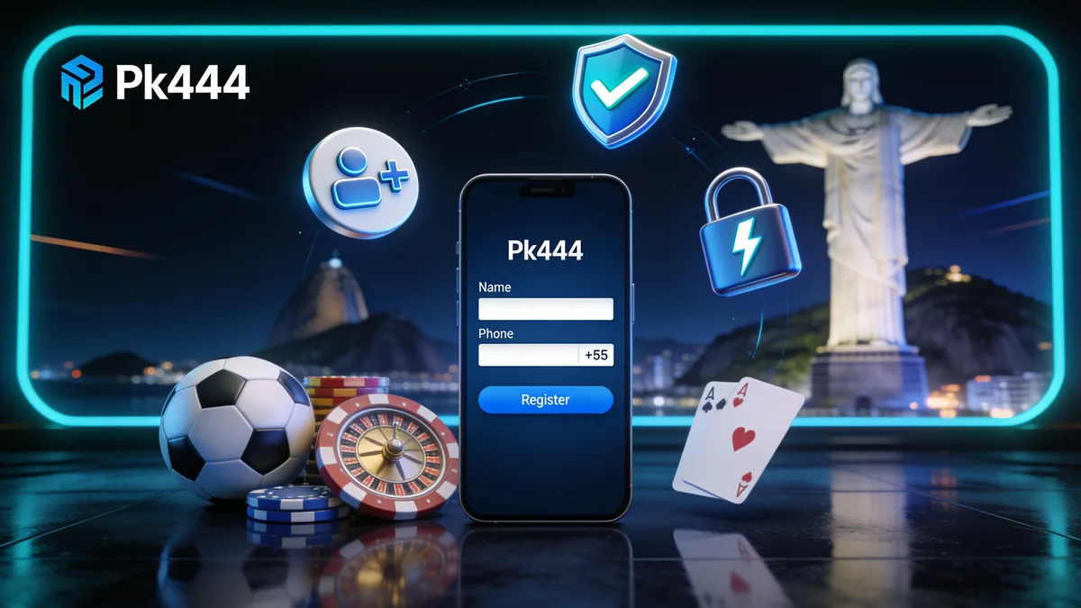Como Fazer o Cadastro na pk444: guia de pk444 para jogadores no Brasil